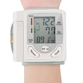 Wrist type electronic blood pressure monitor LCD digital instrument